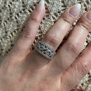 Diamond Ring White Ring